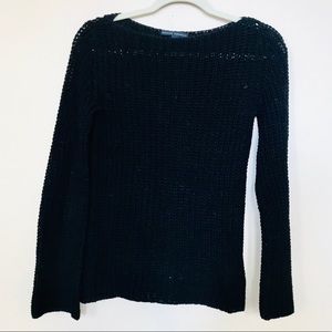 Banana Republic Simple Black Sweater - Size S